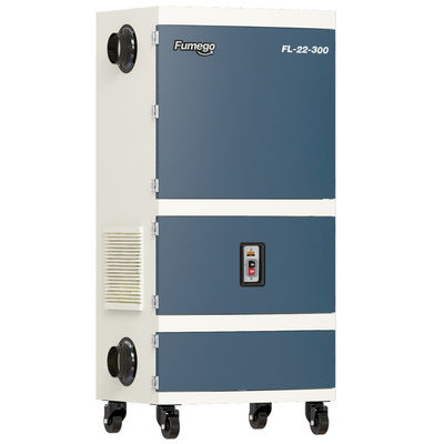 4 φορητοί συλλέκτες καπνών φίλτρων 1.5kw στρωμάτων για τη χάραξη λέιζερ