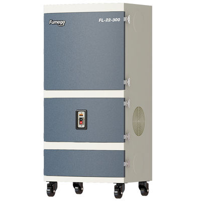 4 φορητοί συλλέκτες καπνών φίλτρων 1.5kw στρωμάτων για τη χάραξη λέιζερ