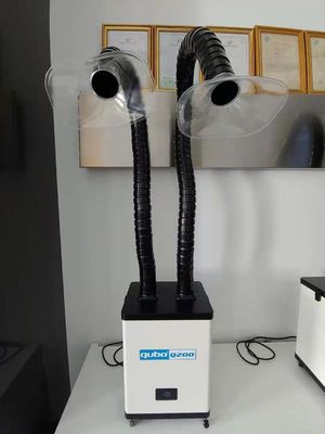150w εξολκέας δύο καπνών σαλονιών καρφιών εξαγνιστής αέρα σαλονιών βραχιόνων ROHS